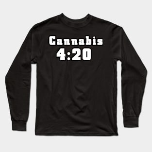 Cannabis 420 Long Sleeve T-Shirt